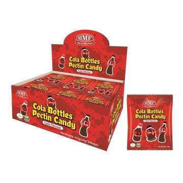 Sour Cola Bottles Pectin Vegan Gummy Candy