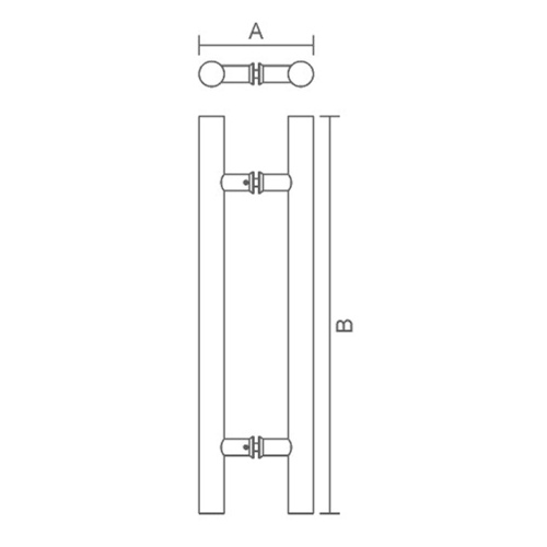 Langlebige Schiebetürgriffe für Zuhause