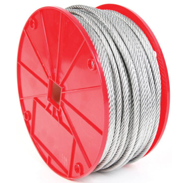 7x7 Prezzo Filo in acciaio rivestito in PVC