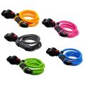 Bike Lock Anti-theft Colorful Code Type Lock For Motorcycle Mountain Electric Bicycle Equipment Toolboxes Scooters Car Spor K3U6