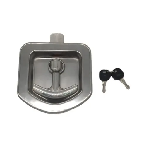 304 Stainless Steel Truck Toolbox Paddle Latch T Handle Locking for Container Trucks