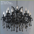 Modern K9 Crystal Big hotel Candle Chandelier