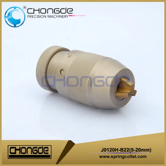 High Accuracy Keyless or keytype drill chuck