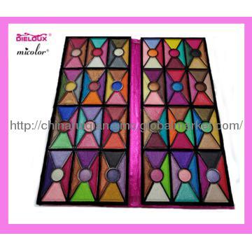 120 colors Leather Cover Eyeshadow Palette Make up kit