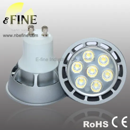 SMD bulb led gu10 7w CE ROHS 85-265V 550LM