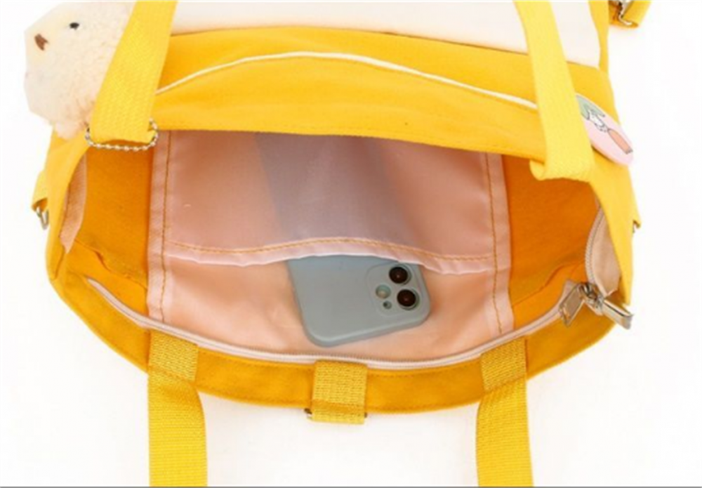 Study Bag With Detachable Strap