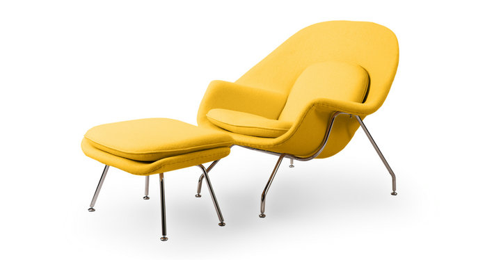 Womb Chair with Ottoman Womb Chair with Ottoman