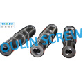 Liansu 65 Twin Conical Screw and Barrel for PVC Extrusion