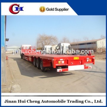 utility trailer flatbed trailer with rail flatbed trailer