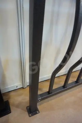 Outdoor Wrought Iron Modern Balcony/Veranda Railing