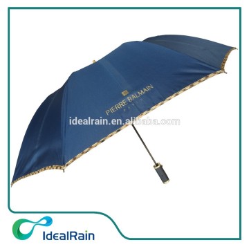 2 fold promotion windproof auto umbrella