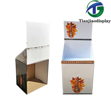 बहुमुखी पीवीसी फोम डिस्प्ले यूनिट बिल्ट-इन पेपर शेल्फ