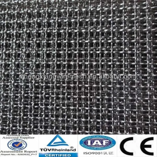 stainless steel crimped weaving mesh