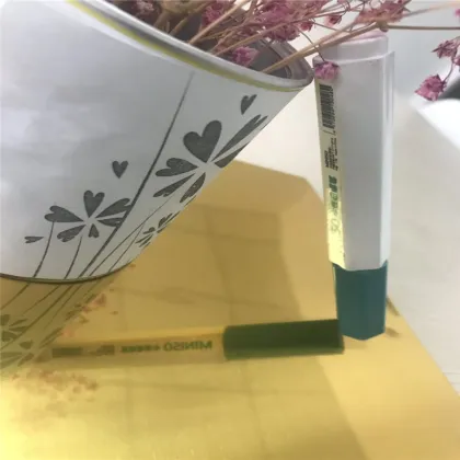 High Reflective Cheapest Golden Aluminum Foil Film Roll