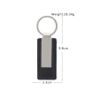 กุญแจของขวัญส่วนบุคคล FOB โลหะ Honda Keychain