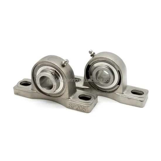 ID 22.225mm SHJZ Stainless Steel Pillow Block Bearing SUCP205-14