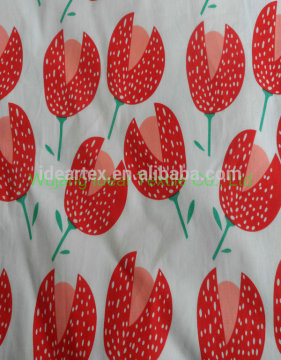 100% cotton printed poplin fabric for kids garment