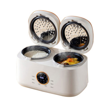 2L+2L Double Pot 4L Multi-functional Smart Electric Rice Cooker: Your Ultimate Kitchen Helper