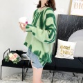 Women's Striped Print Oversized Sweater