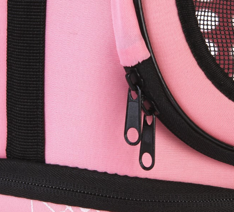 Knited Fabric Pet Backpack Details 2