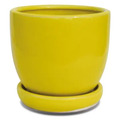 Nordic Glazed Modern Bonsai Pot Ceramic Egg Pot