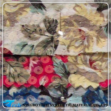 newest flower design good quality shoe making fabric material for Mexico market