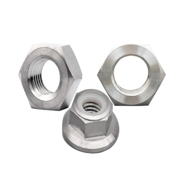 Titanium Alloy Nylon Insert Lock Nuts for Industry
