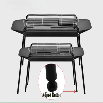 Competitive Price Korean Stainless Steel Rectangle Charcoal BBQ Grill