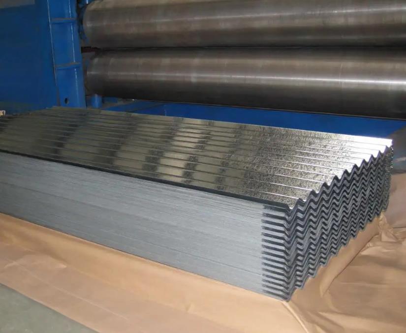 ASTM Metal Galvanized 275g ورقة فولاذية مموجة