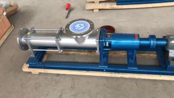 G series electric stainless steel screw mono pump