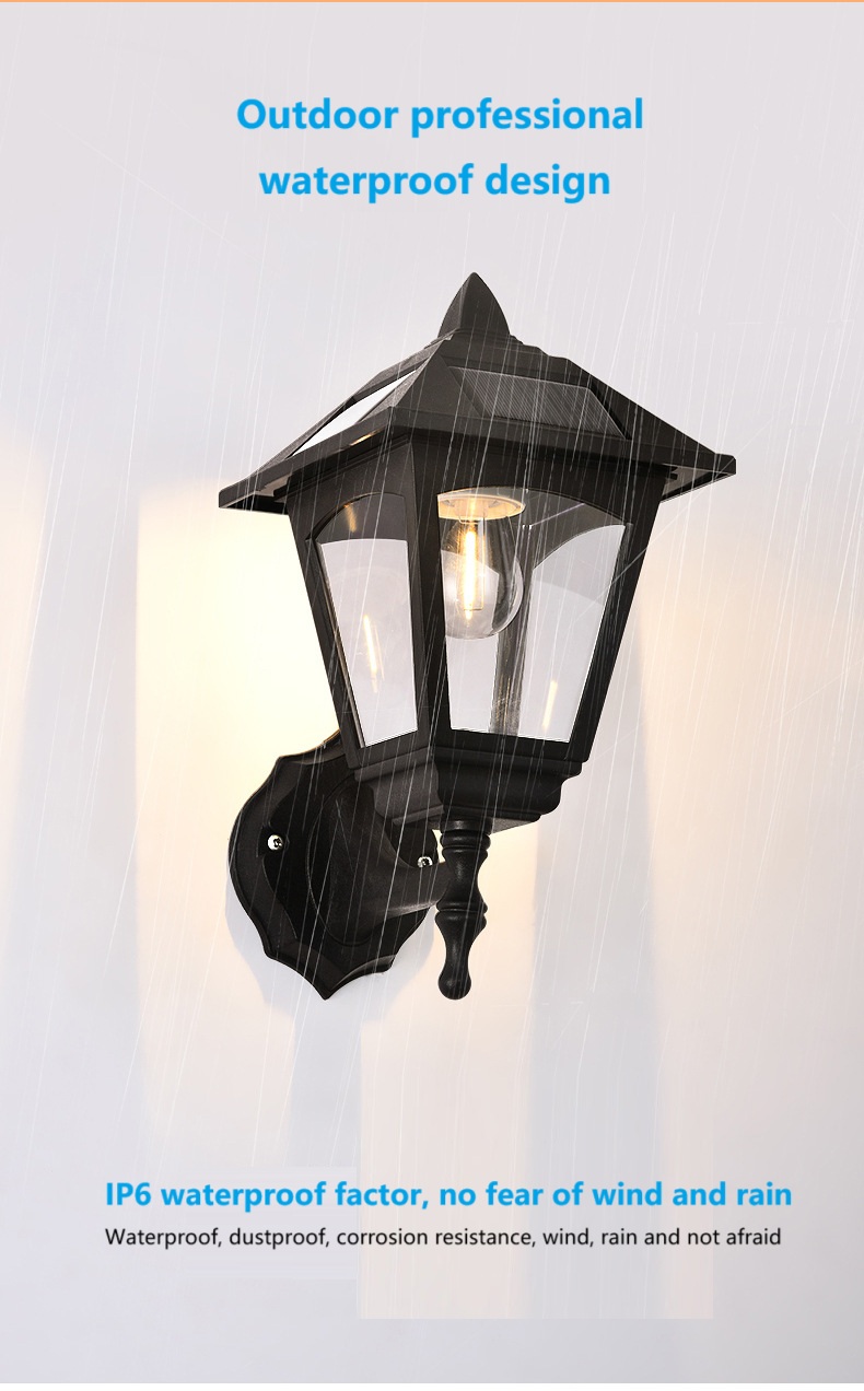 Wall Mounted Solar Garden Light