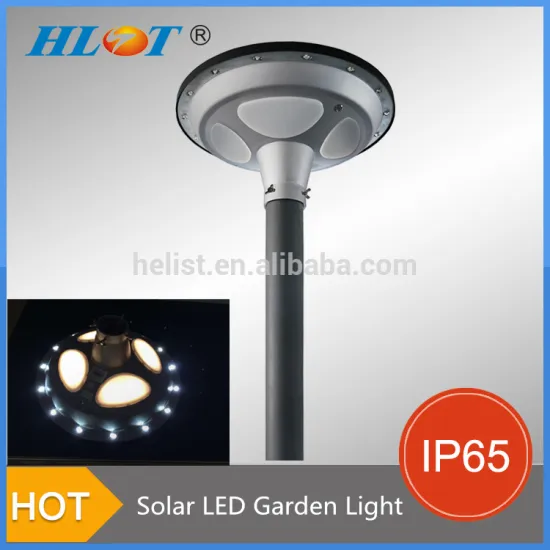 Morden UFO Design 15w LED Solar Street Lighting for garden park