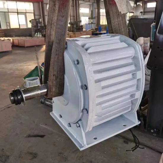 Permanent magnet generator system for 20 kW wind turbine