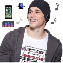 Beanie With Bluetooth headphones Hats For Man