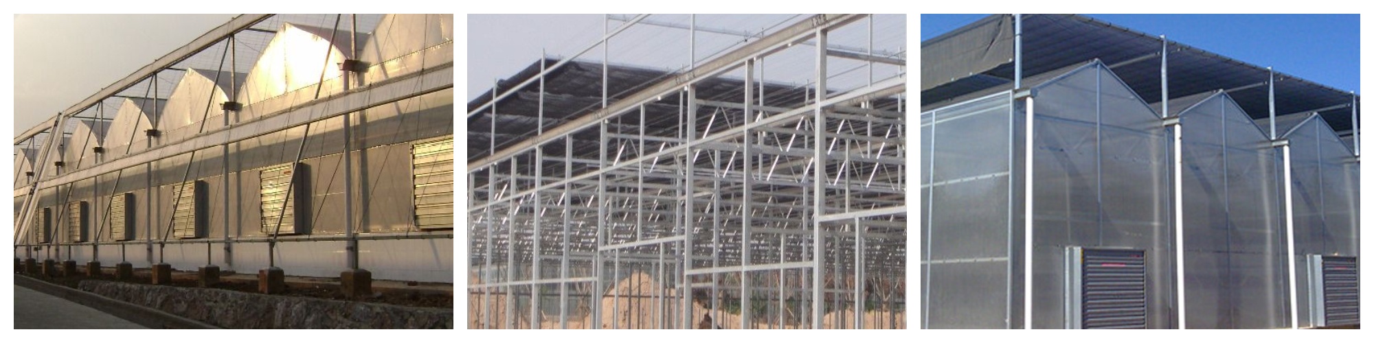 Polycarbonate Greenhouse With Shade Systems