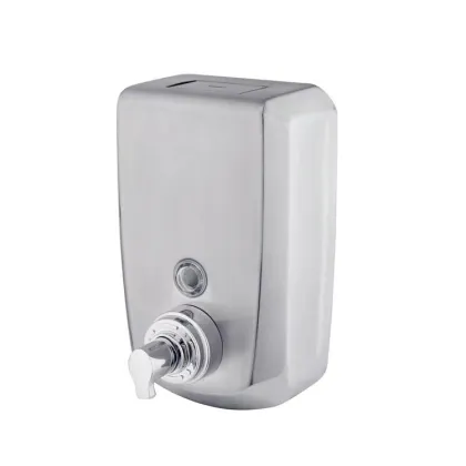 Plastic Hand Clear Transparent Soap Dispenser