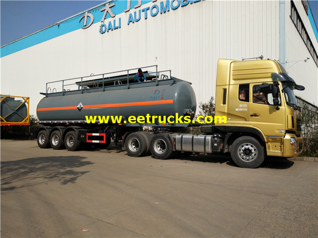 3 Axles H2SO4 Tanker Trailers