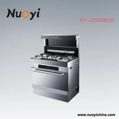 Easy life safety gas cooker range hood with oven three in one viking gas ranges