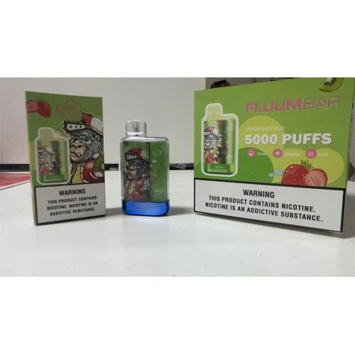 Custom Label Fluum Bar TE5000 design Vape