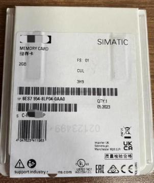 CPU Memory Card with 1 Year Warranty for S7-1200/1500, 2G - 6ES7954-8LP02-0AA0