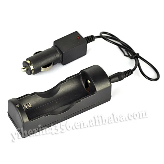 Portable And Universal Car Charger With 26650/18650 Battery Slot