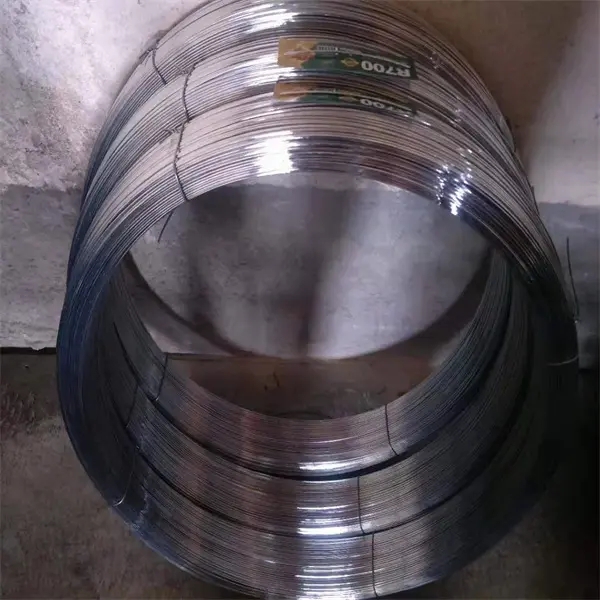 Hot dip galvanized oval wire