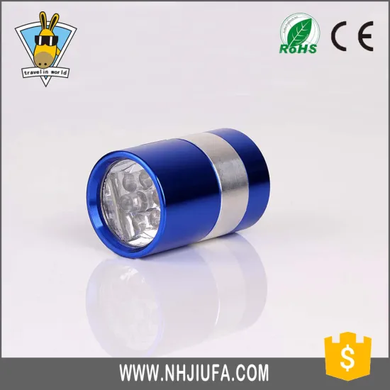 JF 6LED Mini Aluminum Flashlight