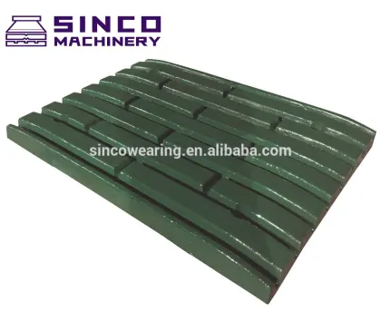 High Manganese Metso SHANBAO Jaw Plate -- Casting Steel Jaw Crusher spare Parts