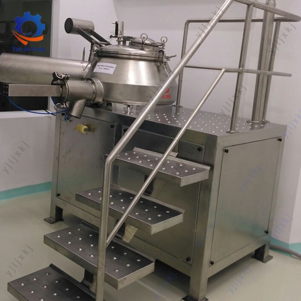 Wet Materials and Adhesive Mixing in Powder Mixer