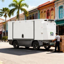 Cost-Effective Driverless Van for Southeast Asia Urban Logistics