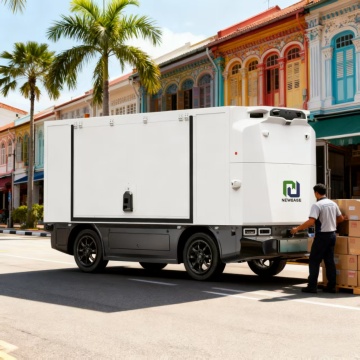 Cost-Effective Driverless Van for Southeast Asia Urban Logistics