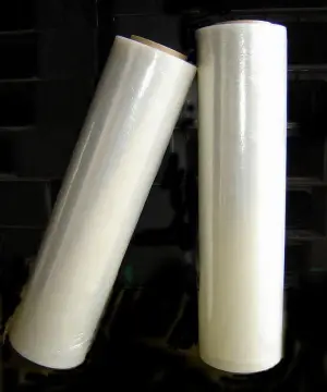 high quality pe double layers stretch film blowing extrusion machine