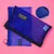 Sparkle zipper dental PVC bag