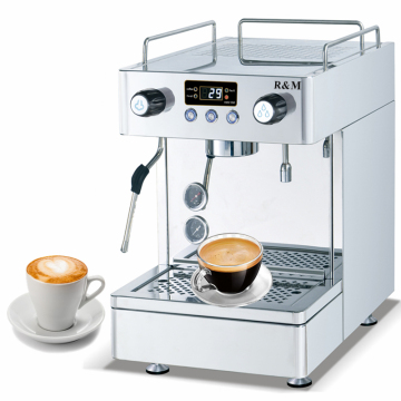Mini Caffe Espresso Maker - Stovetop Industrial Lever Espresso Machine 1 Group 110V/220V
